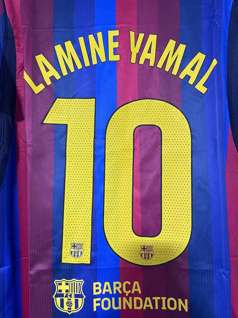 PRONTA ENTREGA Barcelona HOME 26/27 Lamine yamal — foto 4