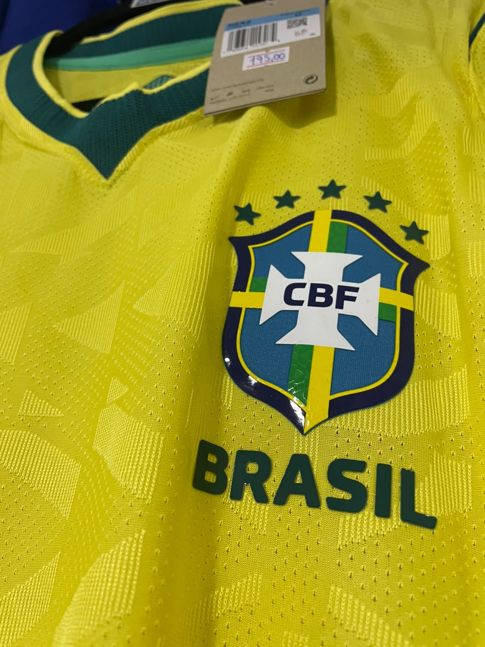 PRONTA ENTREGA Seleção Brasileira Jogador amarela — foto 2