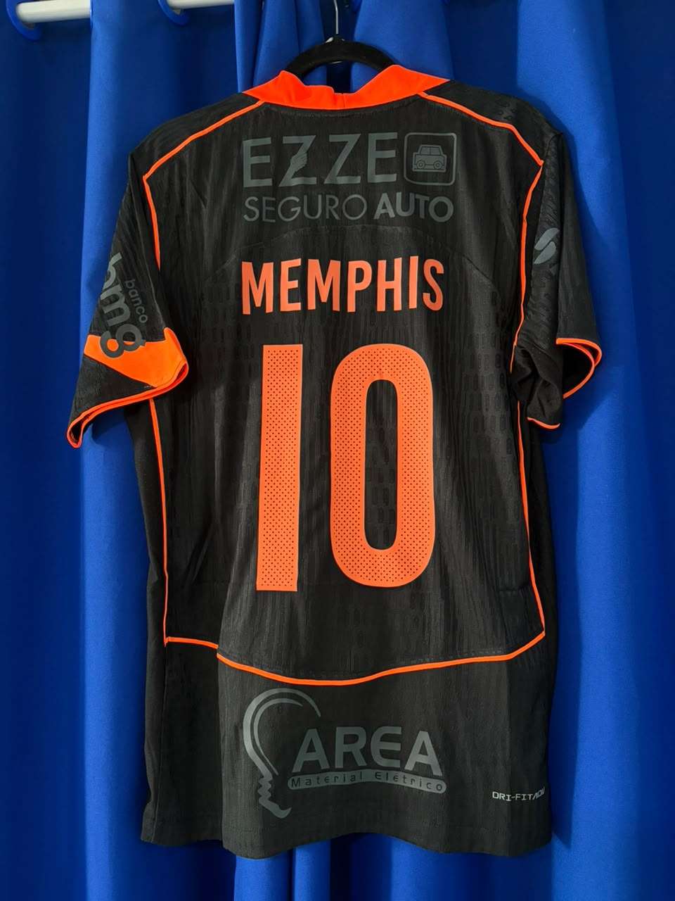 PRONTA ENTREGA Corinthians Versão Jogador Memphis #10 com todos os patrocínios — foto 3
