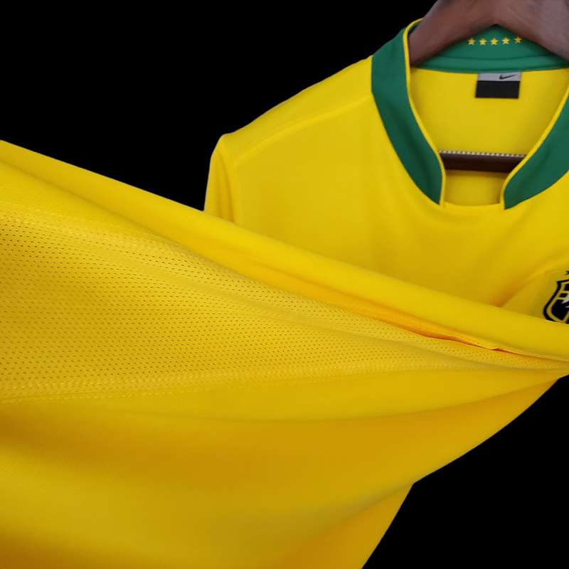 Retro Brazil 2006 home S-XXL AT187 — foto 3