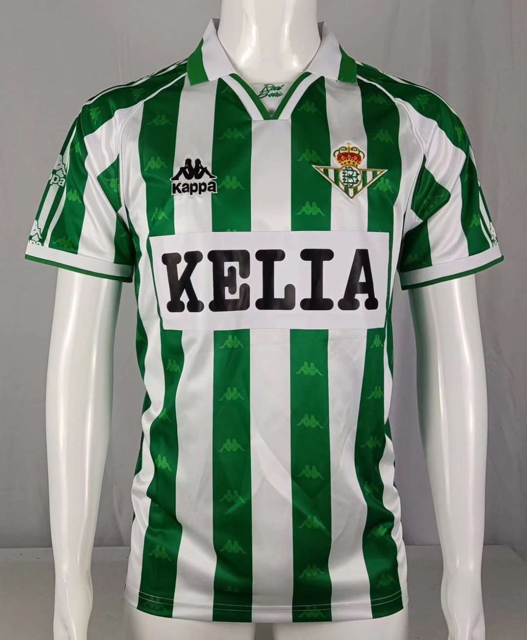 1996-1997 Real Betis fan version King's Cup version home S-XXL — foto 1