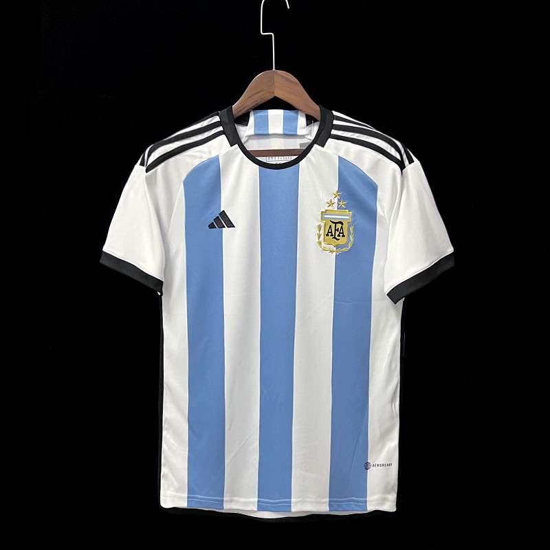 AT102 2022 Argentina home 3 star S-4XL — foto 1