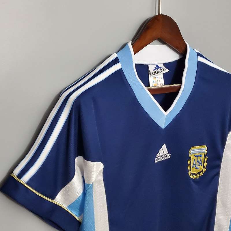 Retro 1998 Argentina away S-XXL — foto 4