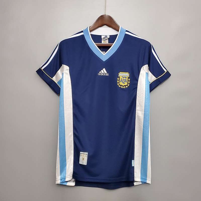 Retro 1998 Argentina away S-XXL — foto 1