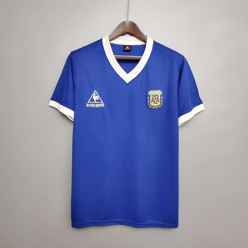 Retro 1986 Argentina away S-XXL AT277 — foto 1