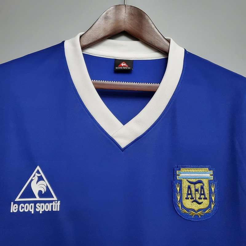 Retro 1986 Argentina away S-XXL AT277 — foto 4