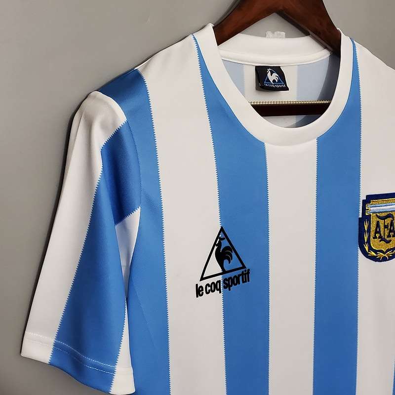 Retro 1986 Argentina home S-XXL — foto 3