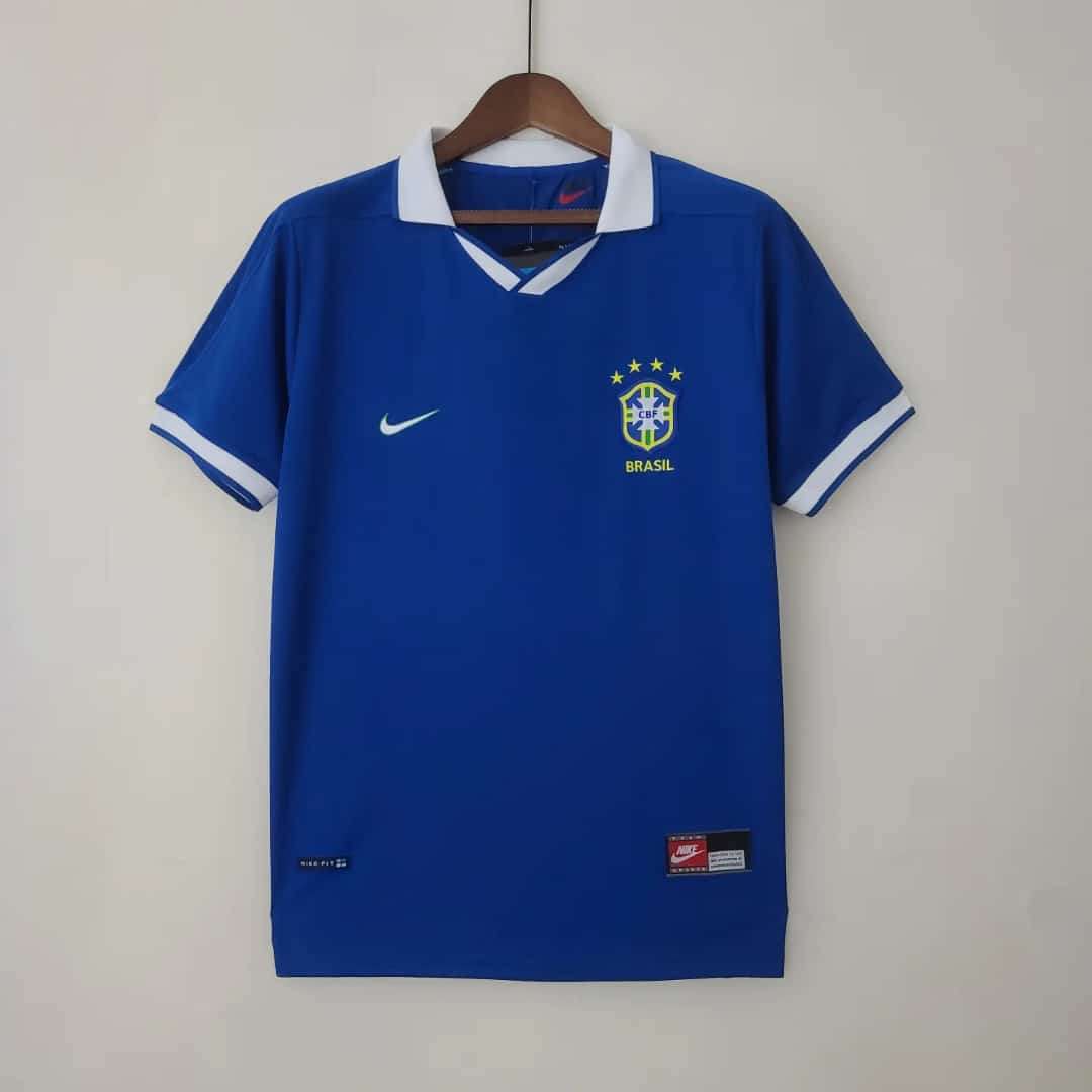 1997 Brazil away jerseys S-XXL AT350 — foto 1