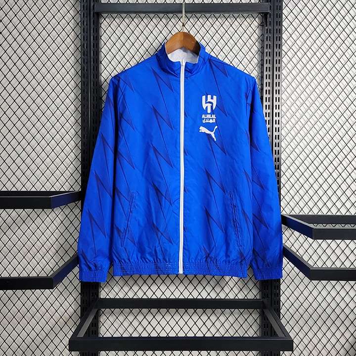 23-24 Windbreaker Reversible Al Hilal Size S-XXL — foto 4