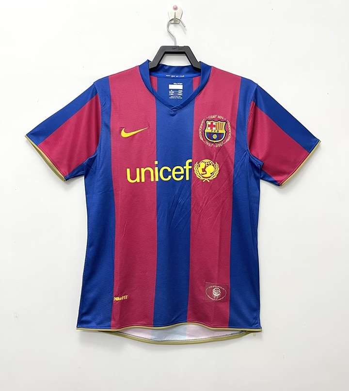 07/08 Retro Barcelona home S-XXL — foto 1