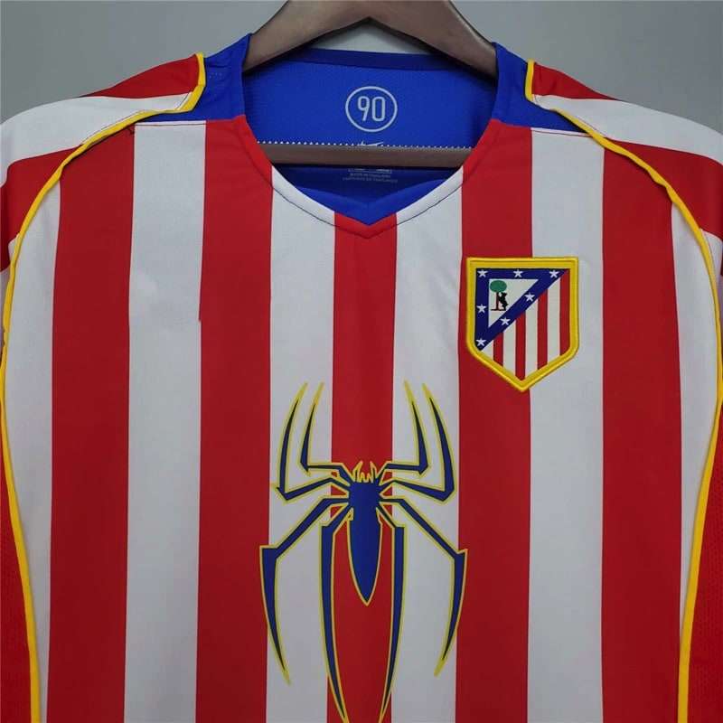 2004-05 ATLETICO MADRID RETRO Home S-2XL — foto 3