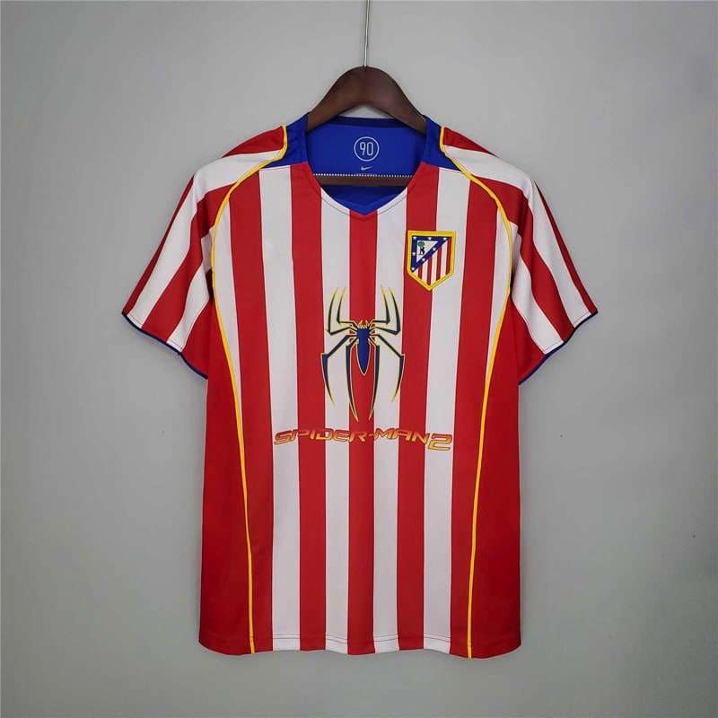 2004-05 ATLETICO MADRID RETRO Home S-2XL — foto 1
