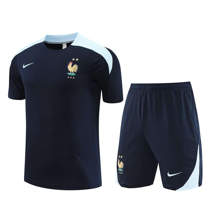 2425 France deep blue training suit S-XXL — foto 1