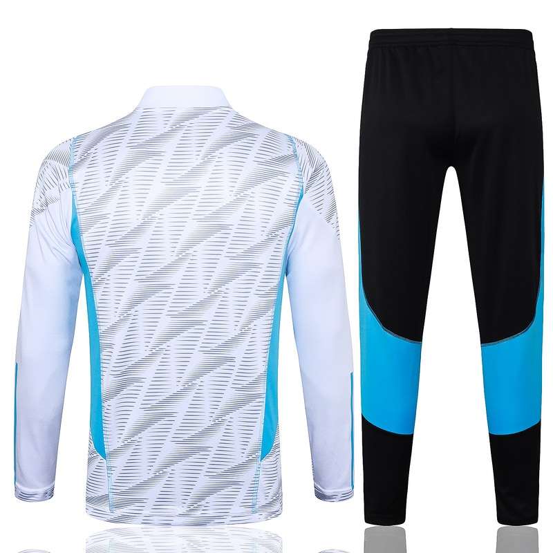 B763 2324 half zipper Argentina WHITE ink kit S-XXL — foto 2
