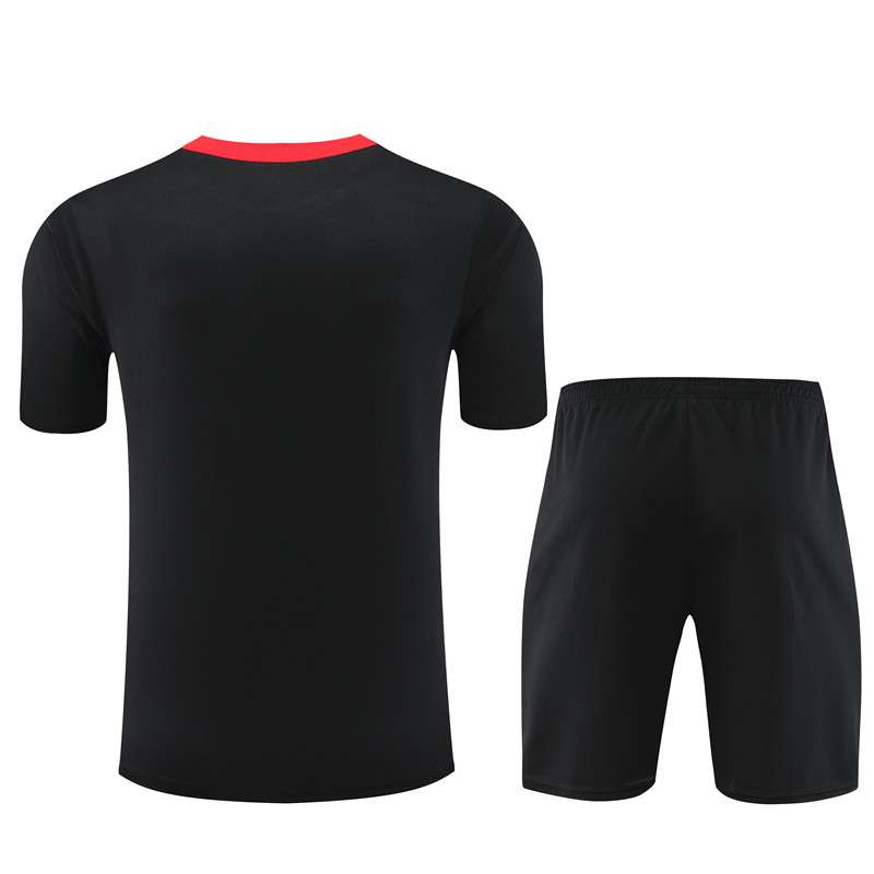2425 Portugal black T shirt training suit S-XXL — foto 2