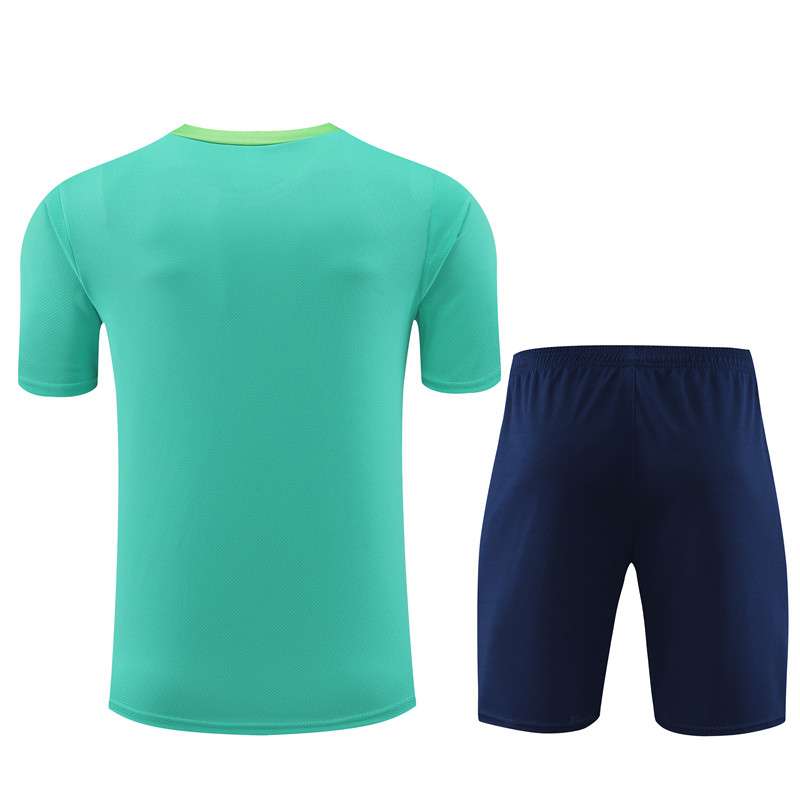 D991 2425 Brazil green T shirt training suit S-XXL — foto 2