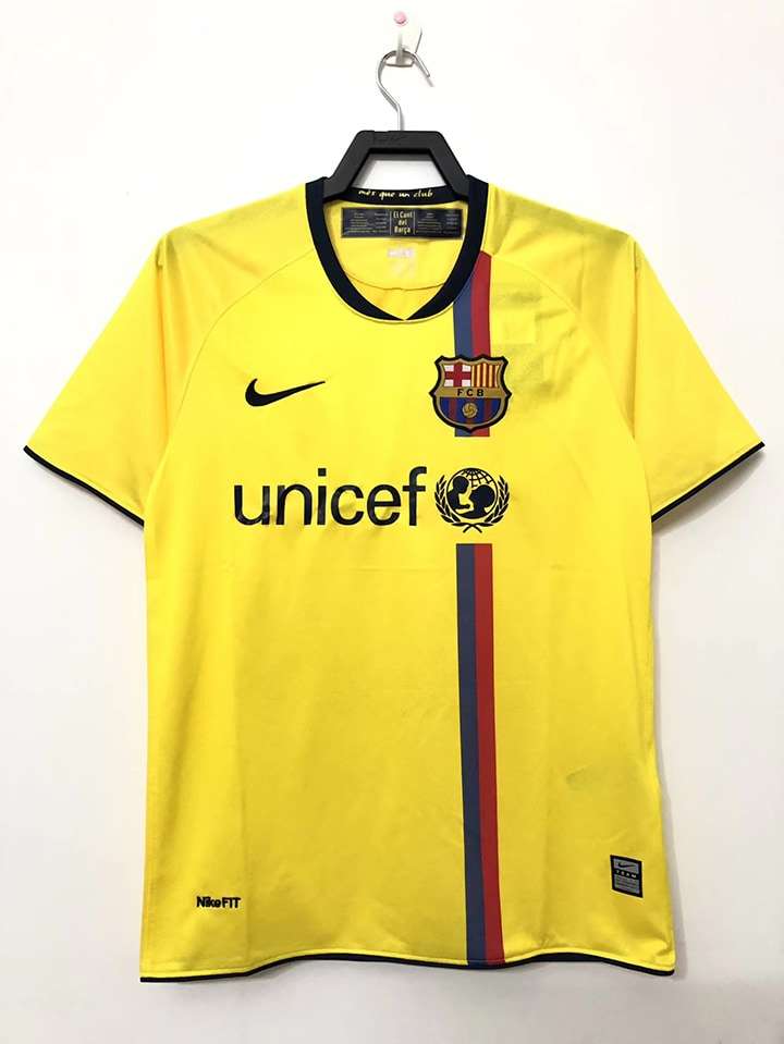 0809 Retro Barcelona away S-XXL — foto 1