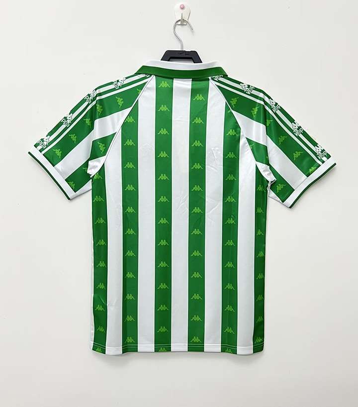 1995-1996 Real Betis fan version King's Cup version home S-XXL — foto 2