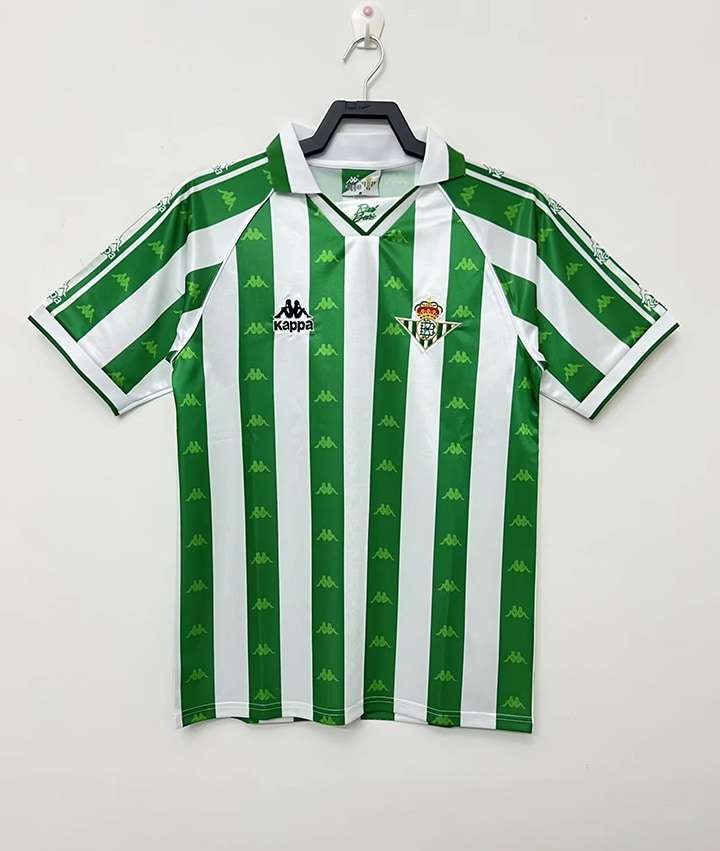 1995-1996 Real Betis fan version King's Cup version home S-XXL — foto 1