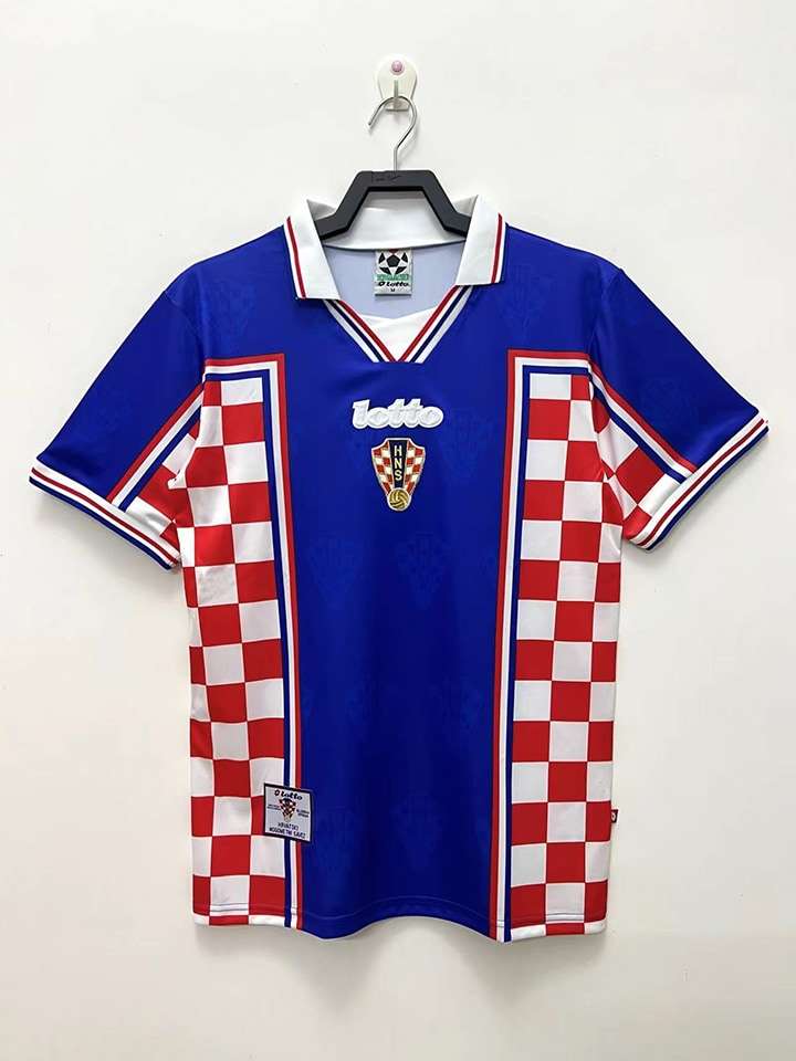 1998  Retro  Croatia  away S-XXL — foto 1