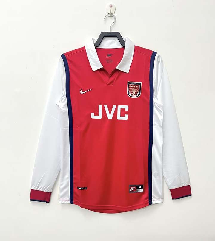 1998∕99 Retro Arsenal home long sleeve S-XXL — foto 1