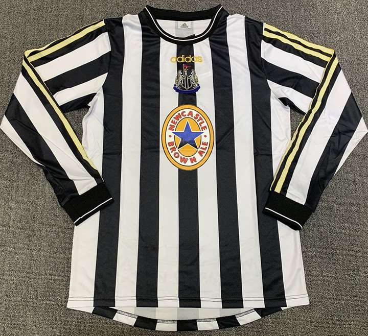 Retro 97-99 Newcastle Away long sleeve Size S-XXL — foto 1