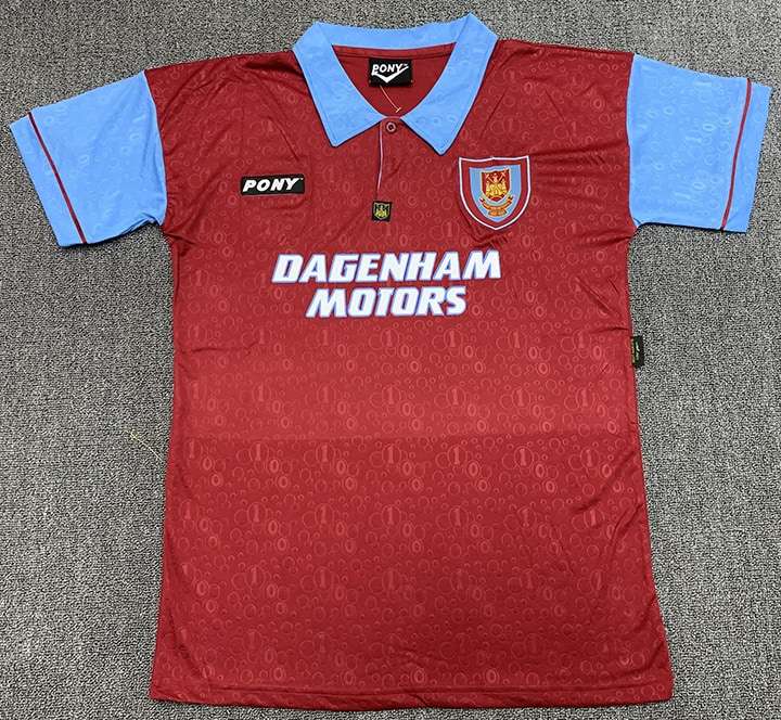 Retro 95-96 West Ham 100 YEAR S-XXL — foto 1