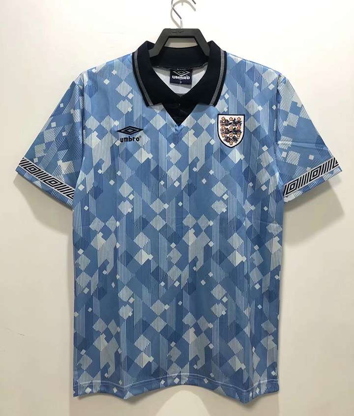 1990 Retro England third away S-XXL — foto 1