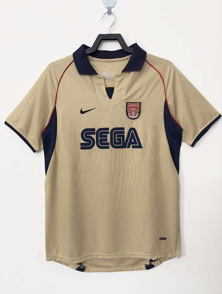 2001/02 Retro Arsenal away S-XXL — foto 1