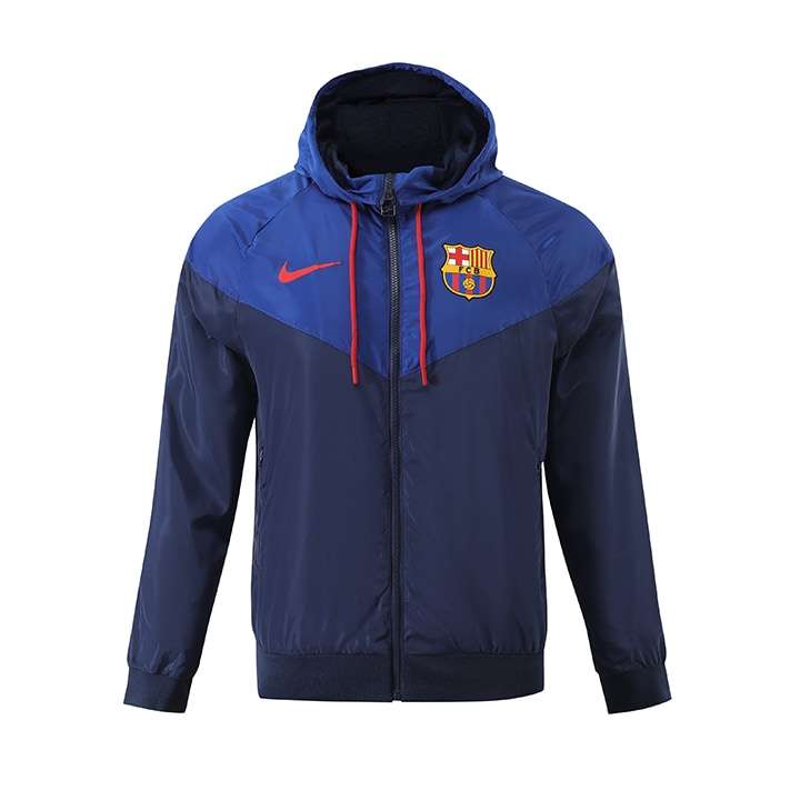 2023 Barcelona player windbreaker deep blue S-XXL — foto 1