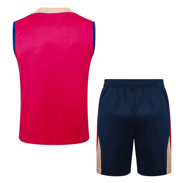 D994 2425 Barcelona training suit vest RED S-XXL — foto 2