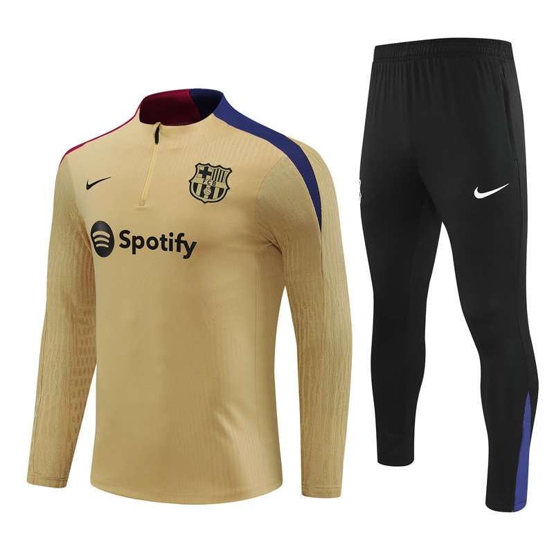 2425 Barcelona short zipper half zipper player golden kit S-XXL — foto 1