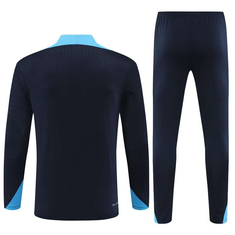 2425 Chelsea short zipper half zipper player deep blue kit S-XXL1 — foto 2