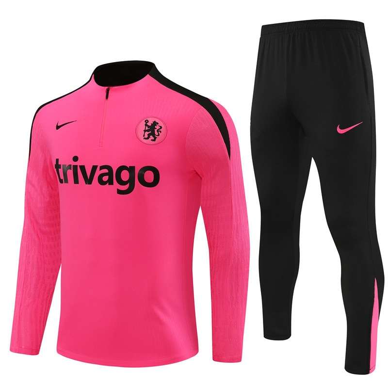 2425 Chelsea short zipper half zipper player pink kit S-XXL — foto 1