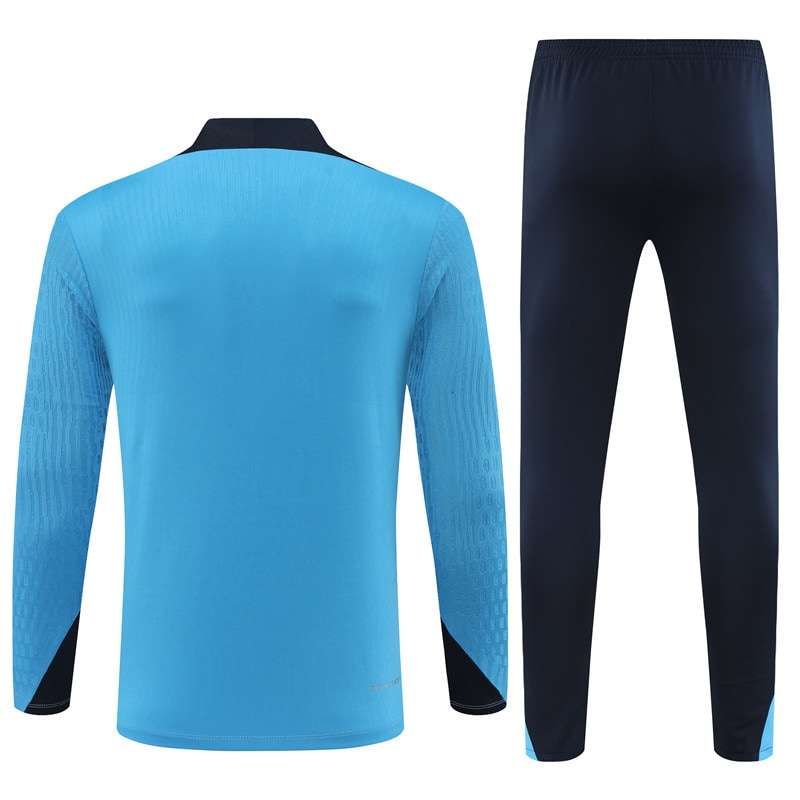B799 2425 Chelsea short zipper half zipper player lake blue kit S-XXL — foto 2