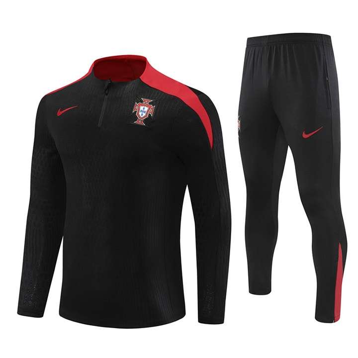 2425 Portugal black training suit player Size S-XXL — foto 1