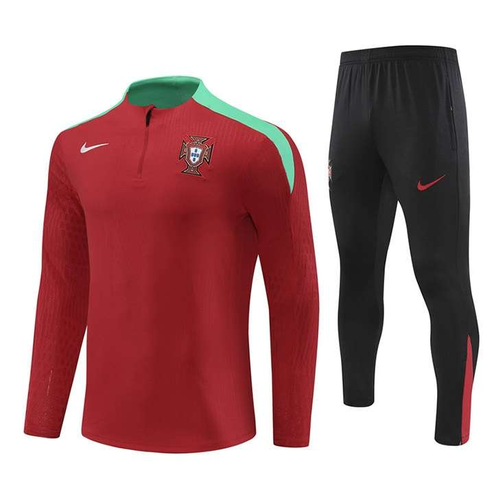 2425 Portugal red training suit player Size S-XXL — foto 1