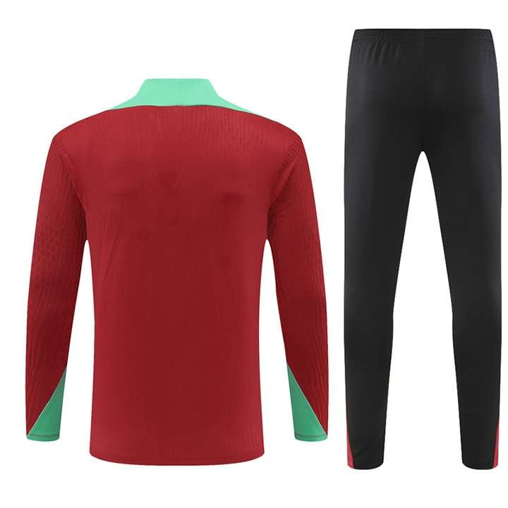 2425 Portugal red training suit player Size S-XXL — foto 2