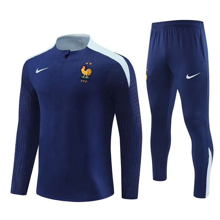 B813 2425 France diamond blue training suit player Size S-XXL — foto 1
