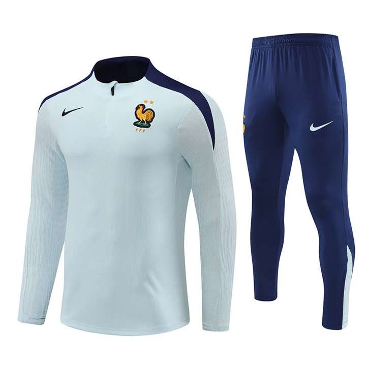 B816 2425 France light blue training suit player Size S-XXL — foto 1