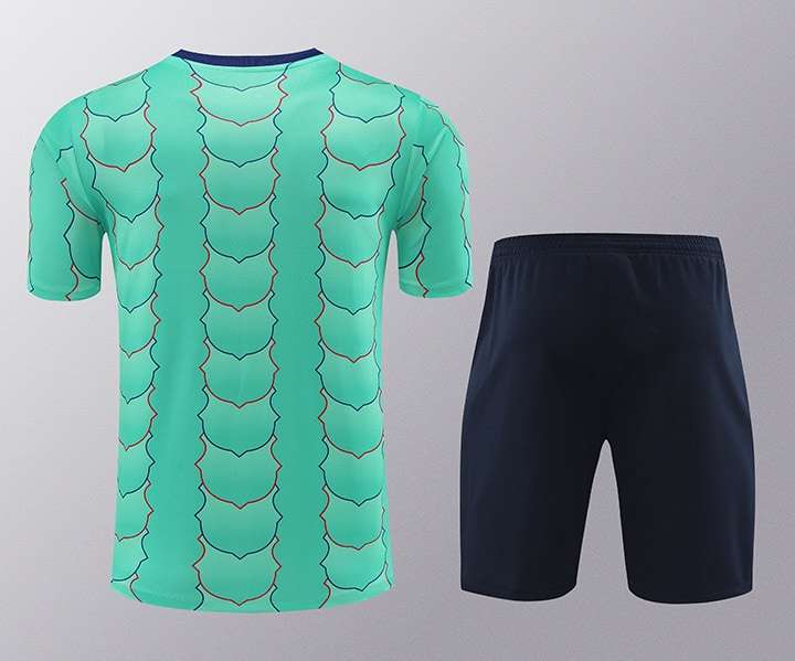 2425 Barcelona training suit green flower S-XXL — foto 2