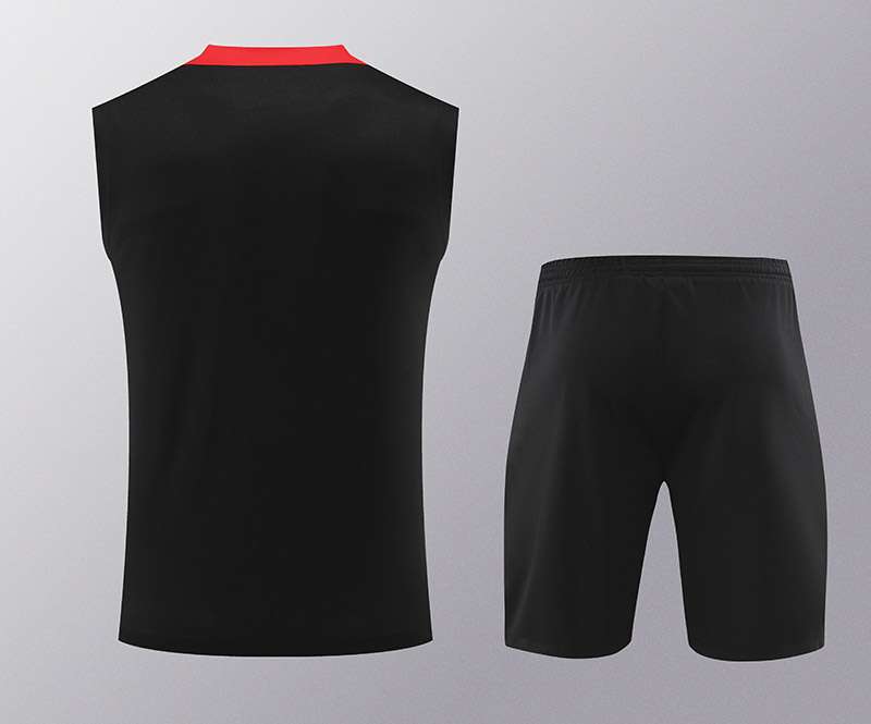 2425 Portugal black shirt vest training suit S-XXL — foto 2