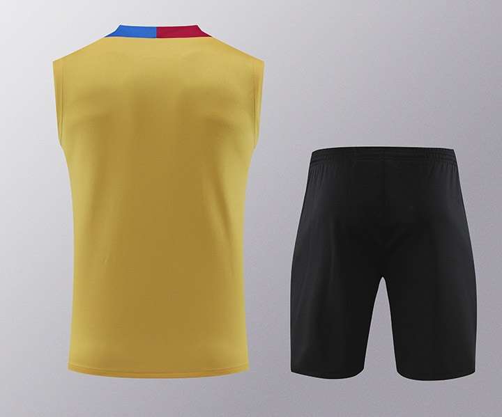 2425 Barcelona training suit vest mud yellow S-XXL — foto 2