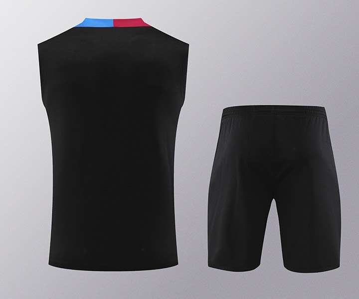 2425 Barcelona training suit black vest S-XXL — foto 2
