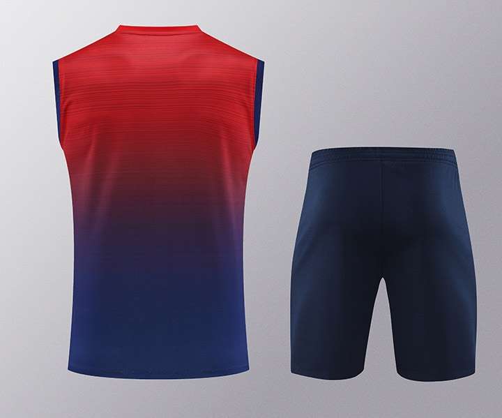 2425 PSG training suit orange and blue vest S-XXL — foto 2
