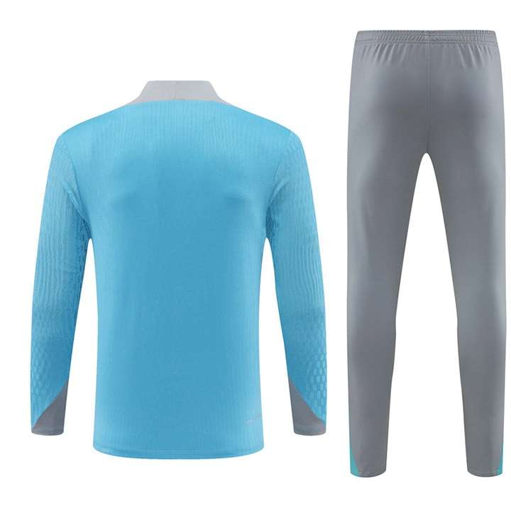 2425 Atletico Madrid light blue short zipper kit S-XXL — foto 2