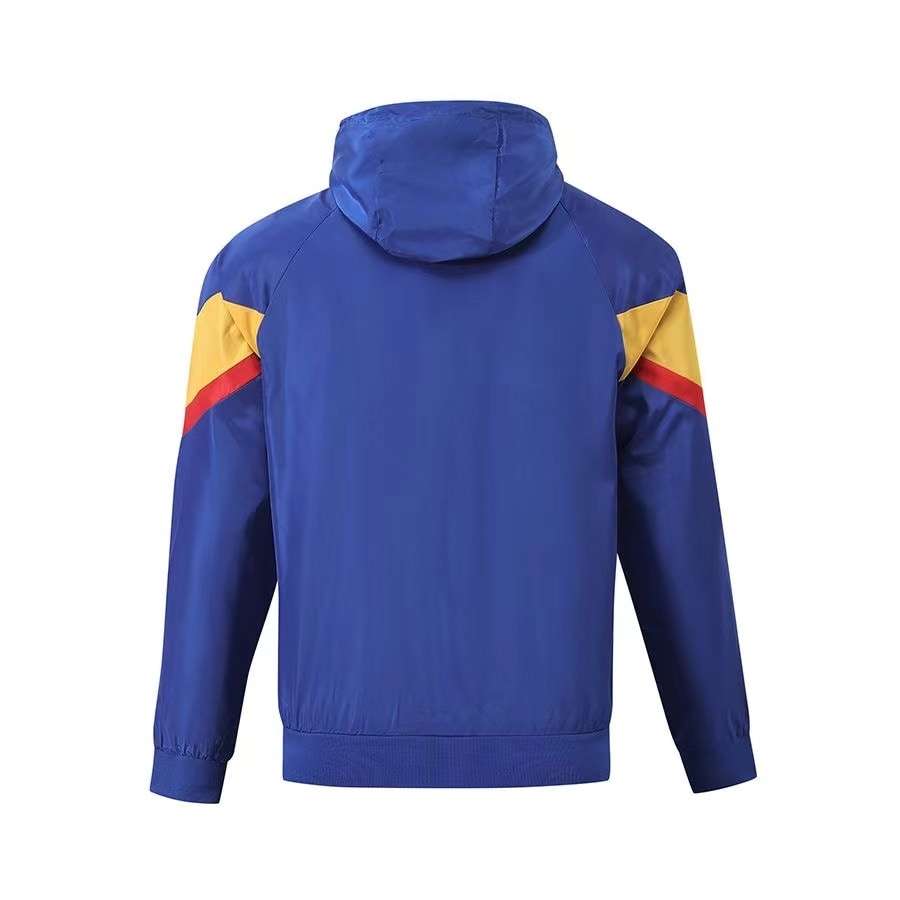 2024 Brazil blue and yellow player windbreaker S-XXL 32 — foto 2