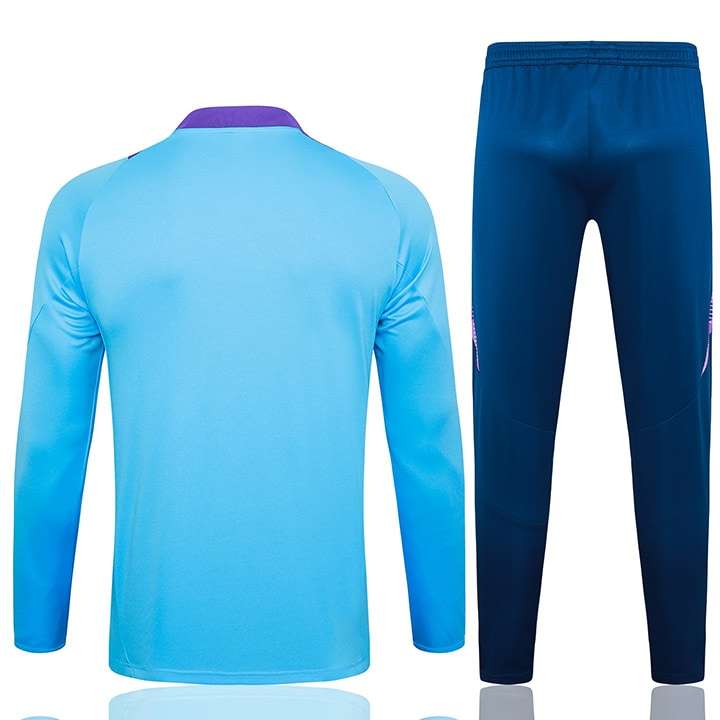 B810# 2425 Argentina half zipper lake blue S-2XL — foto 2
