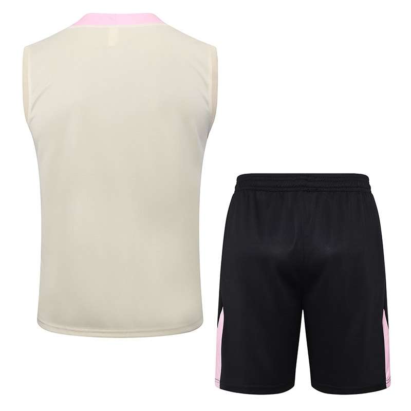 D1035 2425 PSG training suit beige vest S-XXL — foto 2