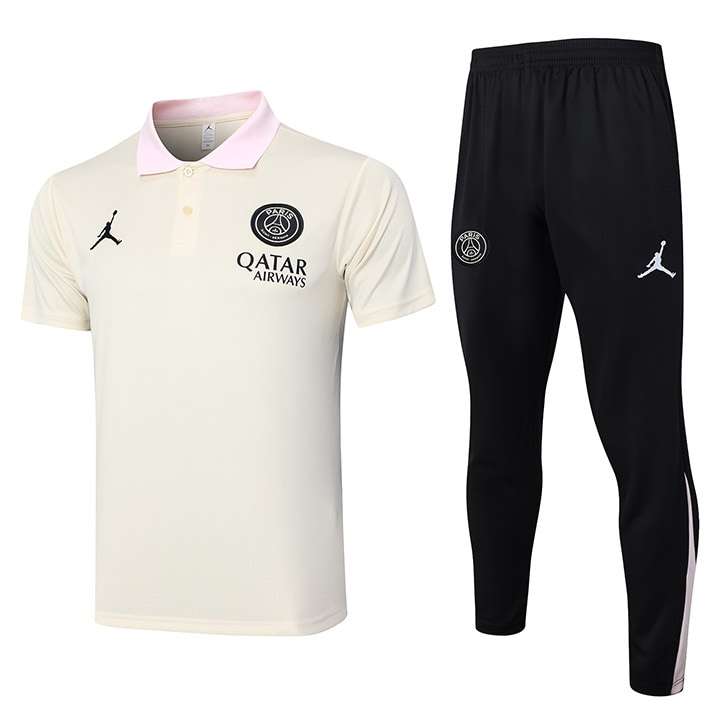 D1088 2425 PSG training suit POLO beige vest S-XXL — foto 1